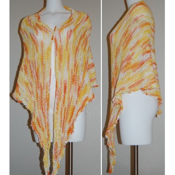 NEW Handmade 100% Cotton Shawl - Picture 3 of 12